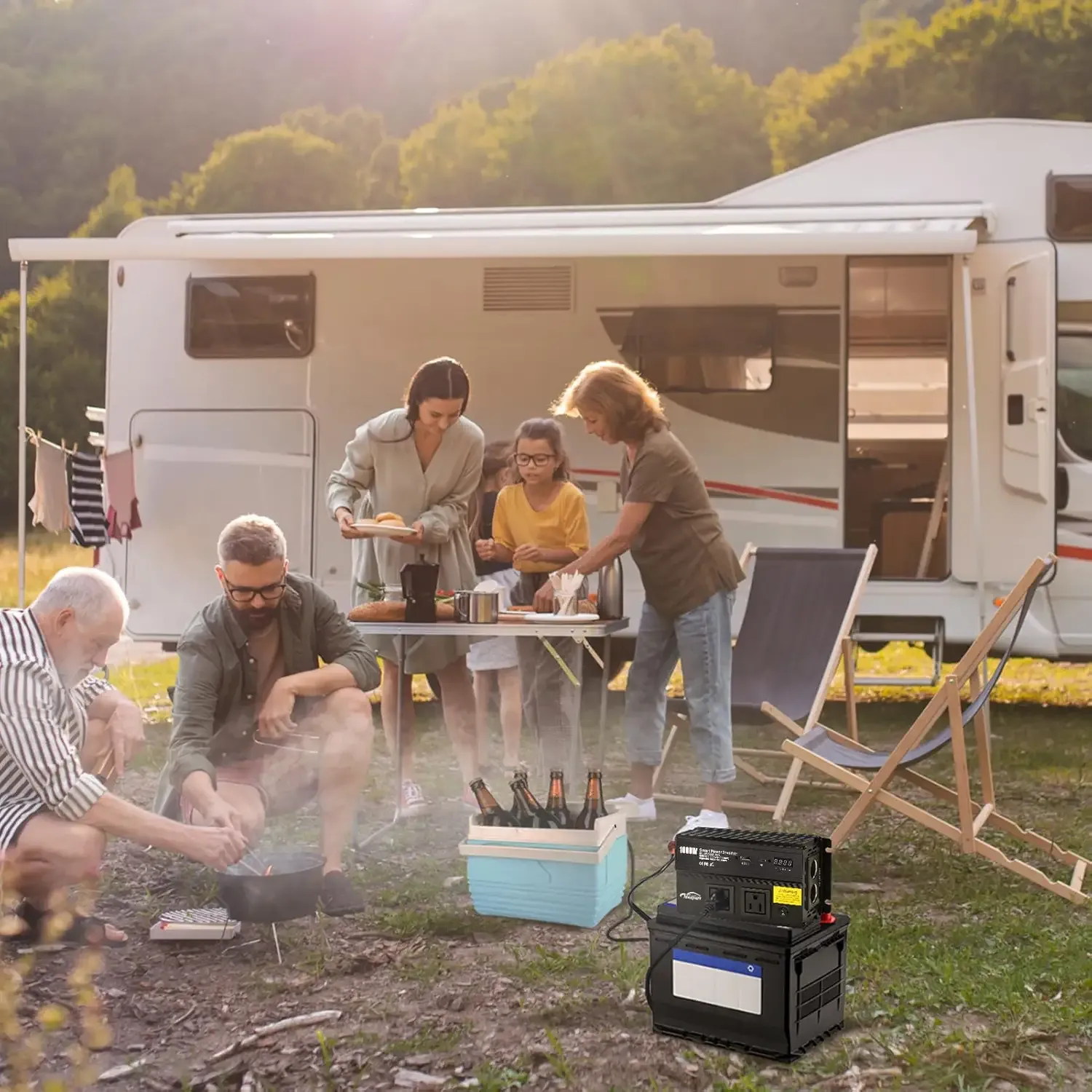 موتور برق سه فاز برای کمپ