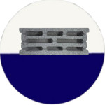 بلوک سبک چهارجداره(پوکه ای)