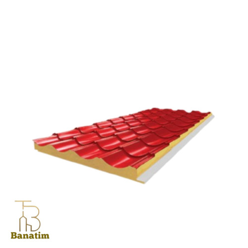 ساندویچ پانل سقفی آردواز تولیپس دو رو ورق