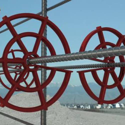 اسپیسر پلاستیکی ویل فیکس