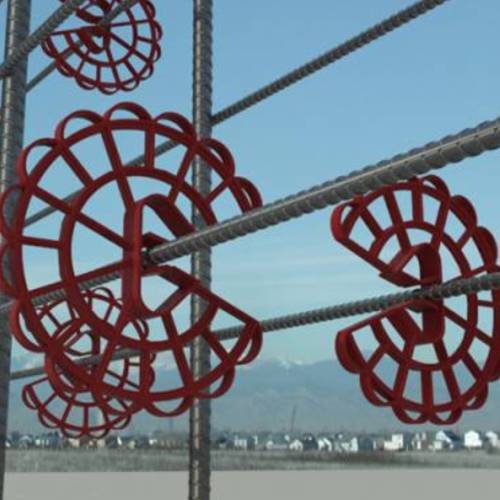 اسپیسر پلاستیکی ولیسان