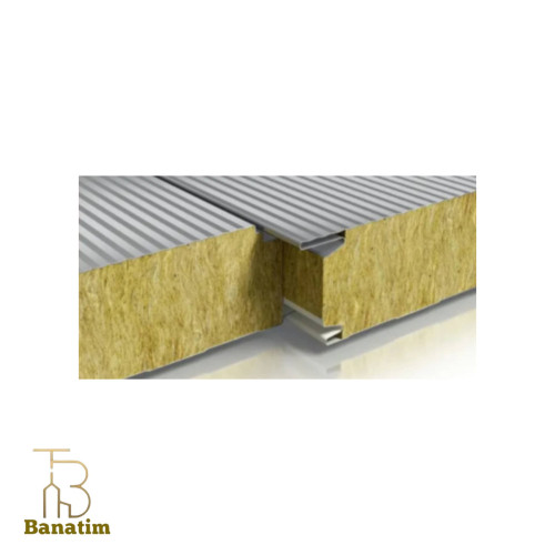 ساندویچ پانل پشم سنگ