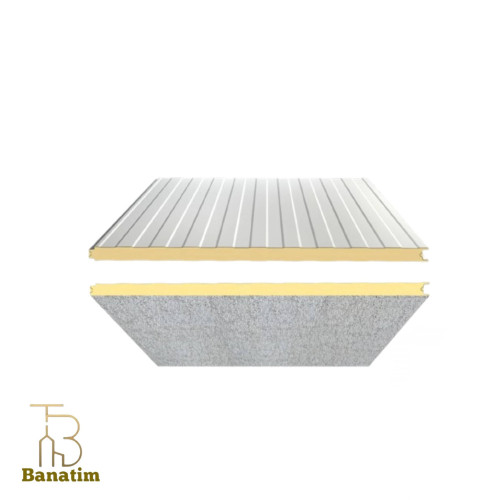 ساندویچ پنل یک رو ورق دیواری با عایق پلی یورتان PURیاPIR